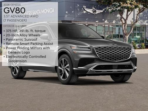 2026 Genesis GV80 3.5T Advanced