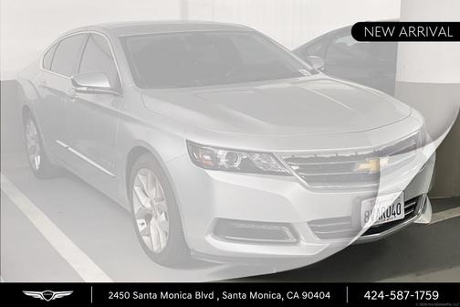 Silver Ice Metallic 2015 Chevrolet Impala 2LZ