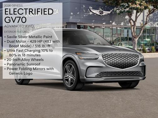 2026 Genesis Electrified GV70 Advanced