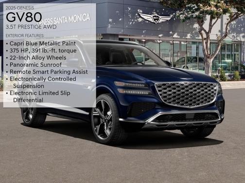 2025 Genesis GV80 3.5T Prestige