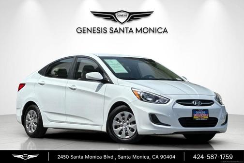 Century White 2016 Hyundai Accent SE