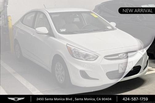 Century White 2016 Hyundai Accent SE