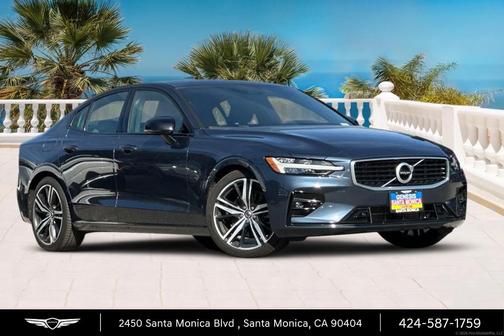 Denim Blue Metallic 2019 Volvo S60 T5 R-Design