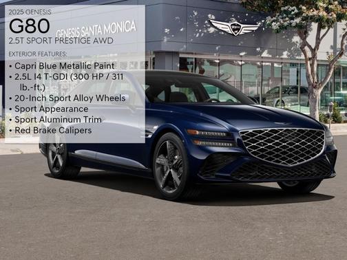 2025 Genesis G80 2.5T Sport Prestige