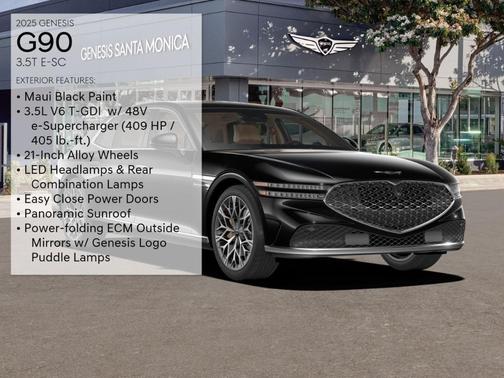 2025 Genesis G90 3.5T e-SC