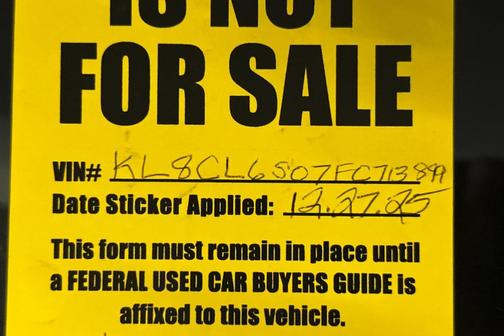 2015 Chevrolet Spark EV 2LT