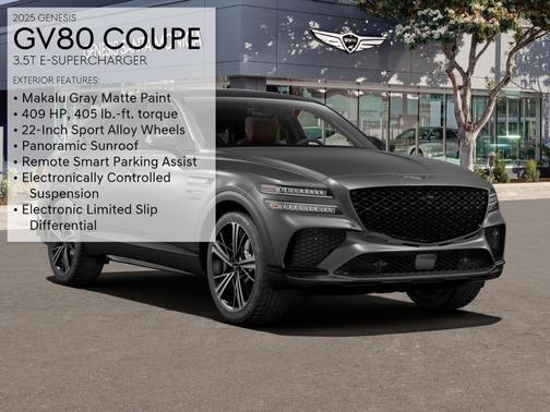 2025 Genesis GV80 Coupe 3.5T e-SC
