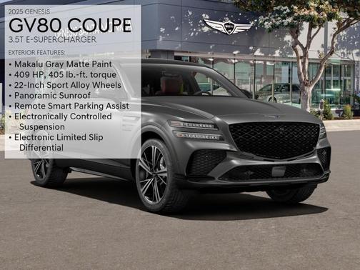 2025 Genesis GV80 Coupe 3.5T e-SC