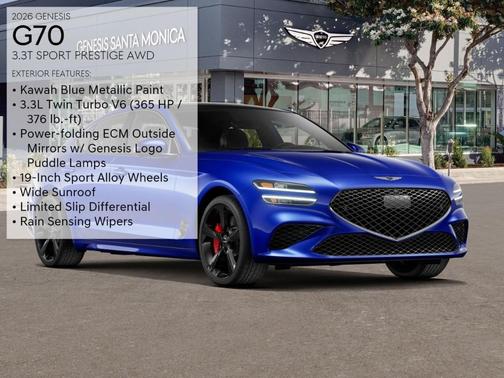 2026 Genesis G70 3.3T