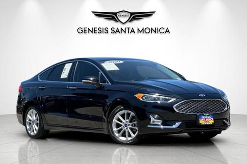 Black Metallic 2020 Ford Fusion Energi Titanium