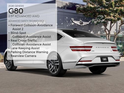 2026 Genesis G80 2.5T Advanced