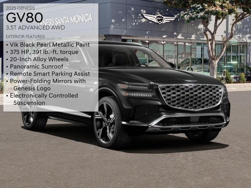2025 Genesis GV80 3.5T Advanced