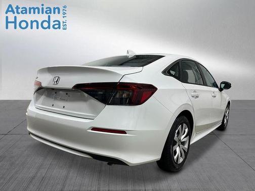 Platinum White Pearl 2026 Honda Civic LX