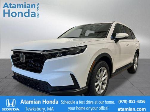 Platinum White Pearl 2026 Honda CR-V EX AWD