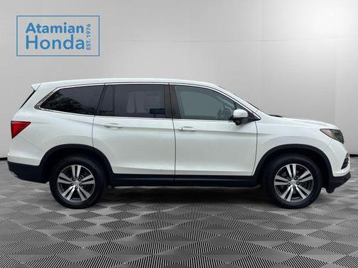 White Diamond Pearl 2018 Honda Pilot EX-L