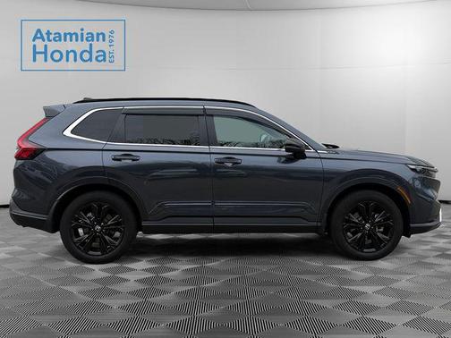 Gray 2024 Honda CR-V Hybrid Sport Touring AWD