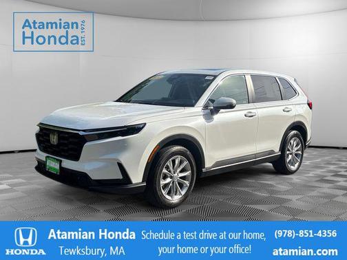 Platinum White Pearl 2024 Honda CR-V EX-L AWD