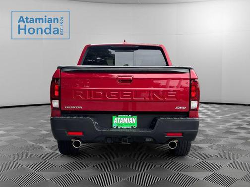 Red 2024 Honda Ridgeline RTL