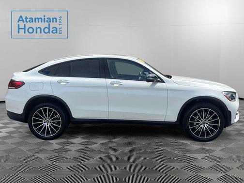 White 2023 Mercedes-Benz GLC 300 4MATIC Coupe