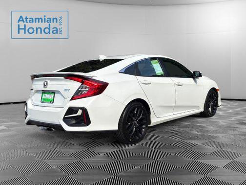 Platinum White Pearl 2020 Honda Civic Si Base