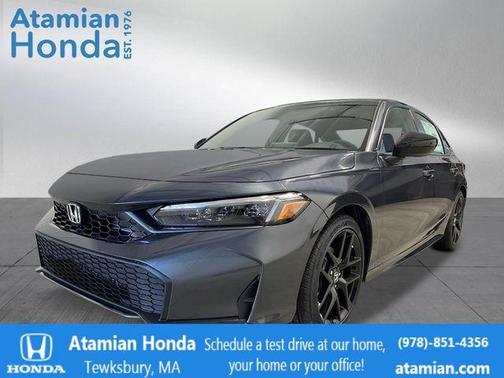 Meteorite Gray Metallic 2026 Honda Civic Hybrid Sport