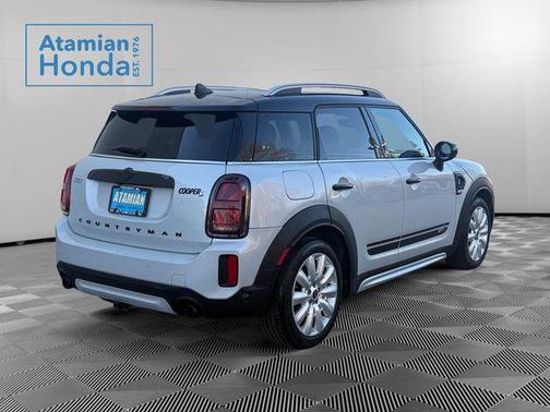 White Silver 2022 MINI Countryman Cooper S ALL4