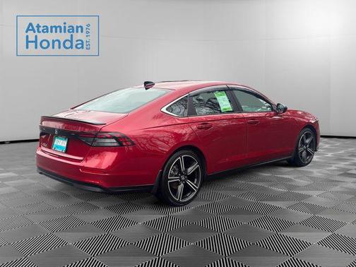 Radiant Red Metallic 2023 Honda Accord Hybrid Sport