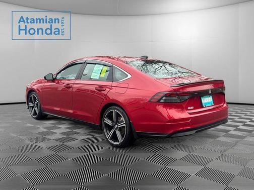 Radiant Red Metallic 2023 Honda Accord Hybrid Sport