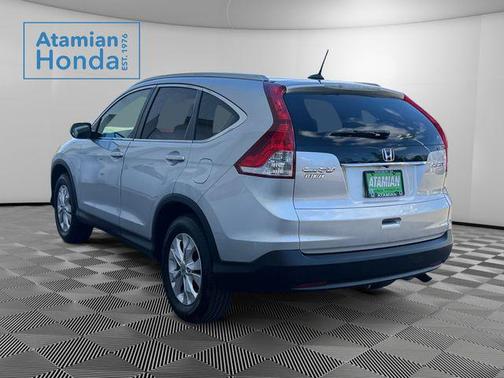 Alabaster Silver Metallic 2014 Honda CR-V EX-L