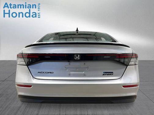 Solar Silver Metallic 2026 Honda Accord Hybrid Sport