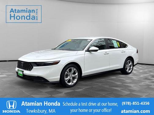 Platinum White Pearl 2023 Honda Accord LX 1.5T