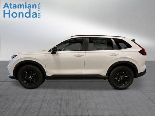Platinum White Pearl 2026 Honda CR-V Hybrid Sport AWD