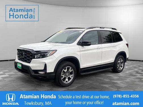 Platinum White Pearl 2023 Honda Passport AWD TrailSport