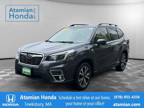 Gray Metallic 2021 Subaru Forester Limited