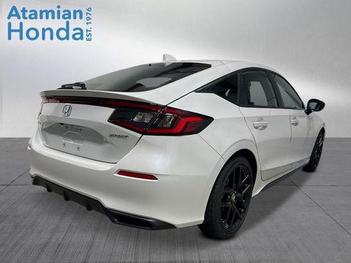 Platinum White Pearl 2026 Honda Civic Sport