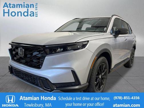 Solar Silver Metallic 2026 Honda CR-V Hybrid Sport-L AWD