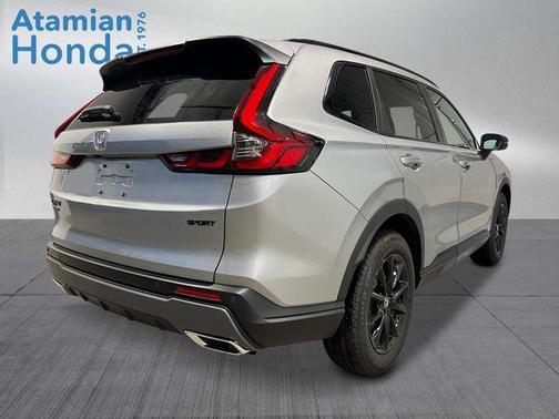 Solar Silver Metallic 2026 Honda CR-V Hybrid Sport-L AWD