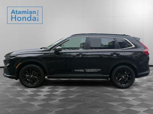 Crystal Black Pearl 2024 Honda CR-V Hybrid Sport AWD