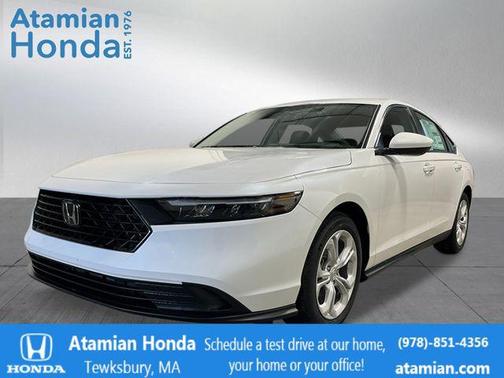 Platinum White Pearl 2026 Honda Accord LX 1.5T