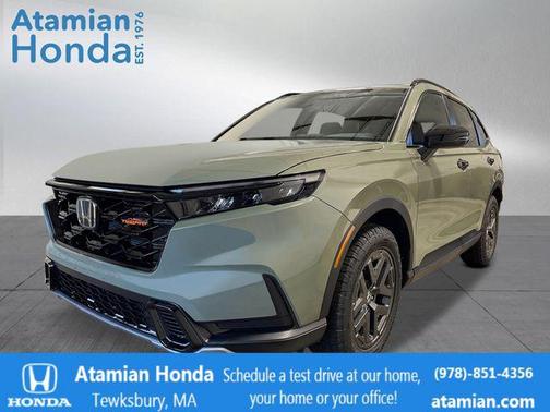 Ash Green Metallic 2026 Honda CR-V Hybrid TrailSport AWD
