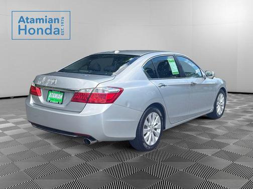 Alabaster Silver Metallic 2014 Honda Accord EX-L
