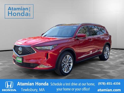 Performance Red Pearl 2022 Acura MDX Advance Package