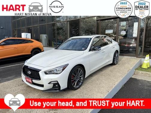 Photo 1 of 27 of 2021 INFINITI Q50 3.0t Red Sport 400