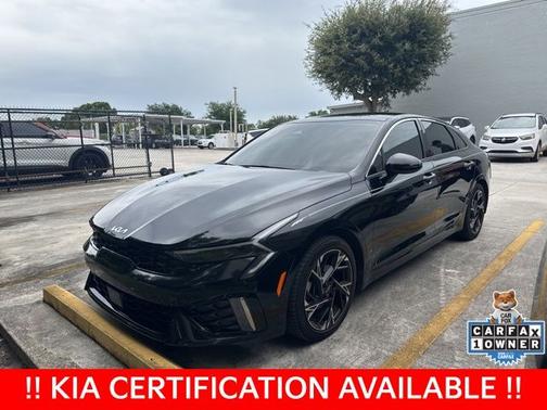 Aurora Black 2025 Kia K5 GT-Line