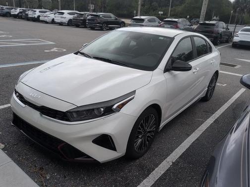 Snow White Pearl 2023 Kia Forte GT-Line