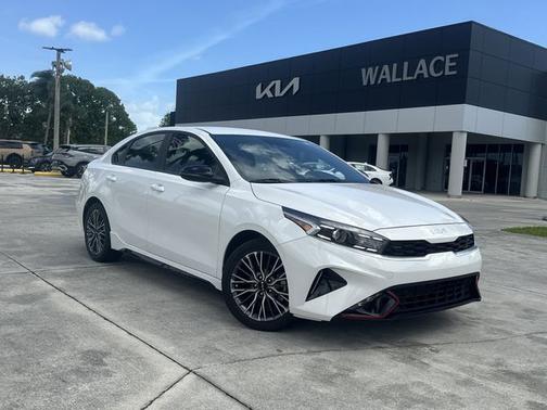 Snow White Pearl 2023 Kia Forte GT-Line