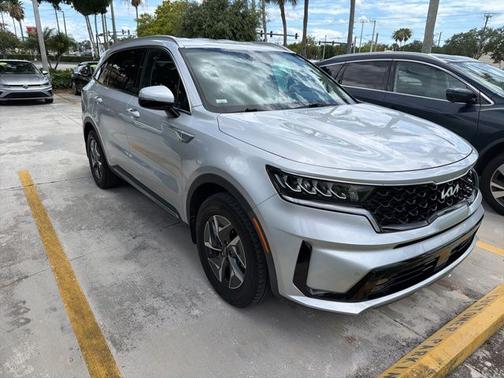 Silky Silver 2022 Kia Sorento Hybrid EX