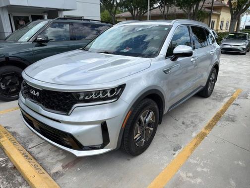 Silky Silver 2022 Kia Sorento Hybrid EX