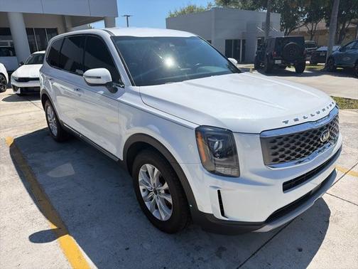 Snow White Pearl 2021 Kia Telluride LX