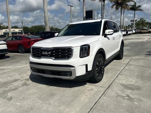 White Pearl 2024 Kia Telluride SX-Prestige